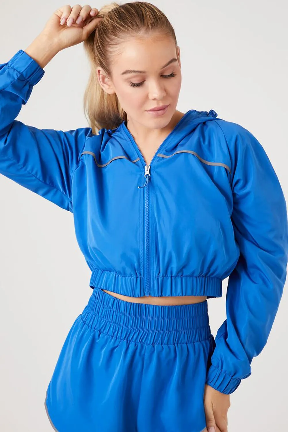 Active Forever 21 cropped windbreaker