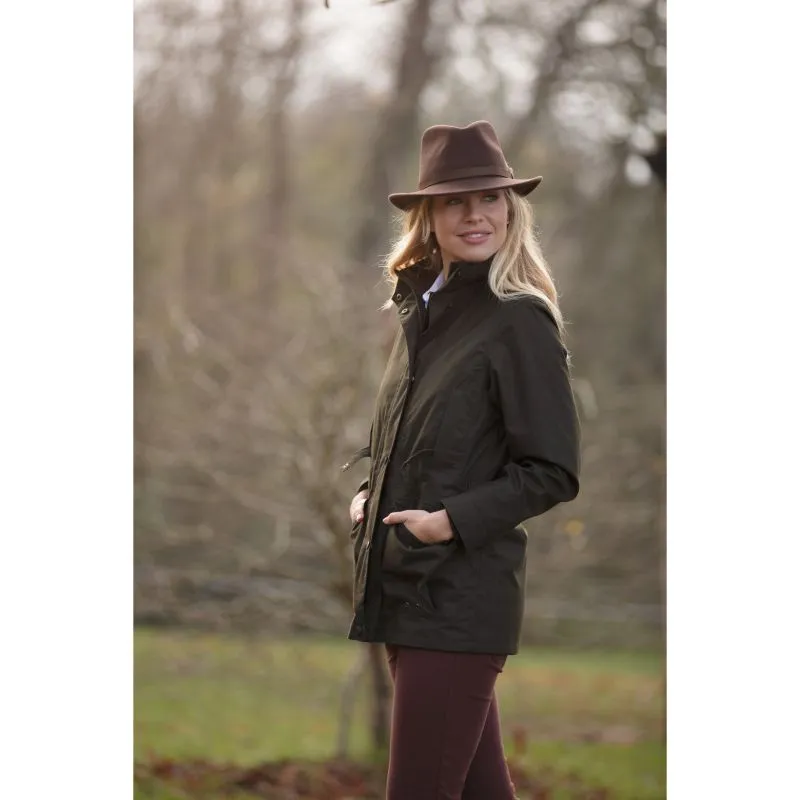 Alan Paine Fernley Ladies Waterproof Field Coat - Woodland