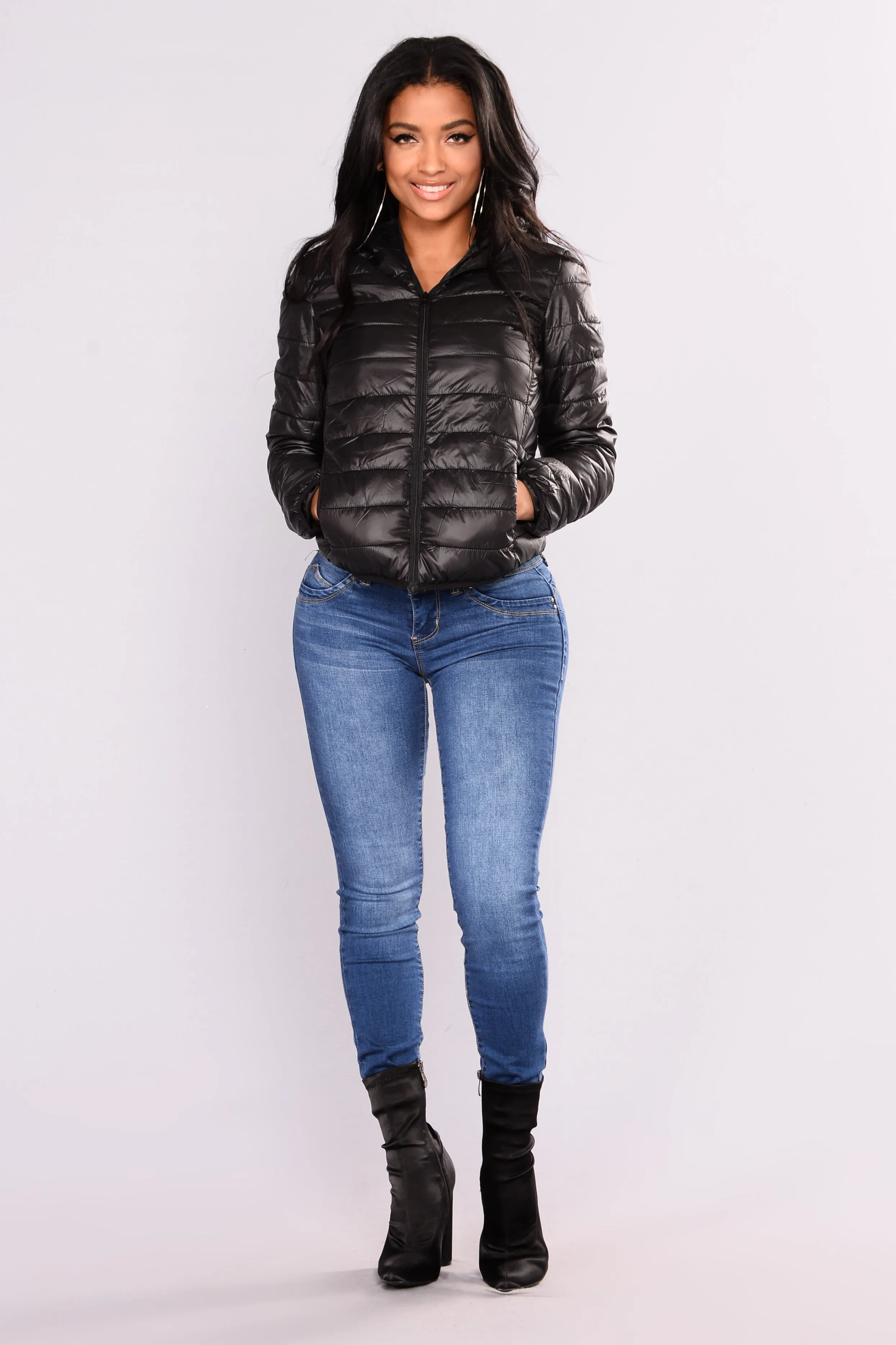 Alaska Padded Jacket - Black