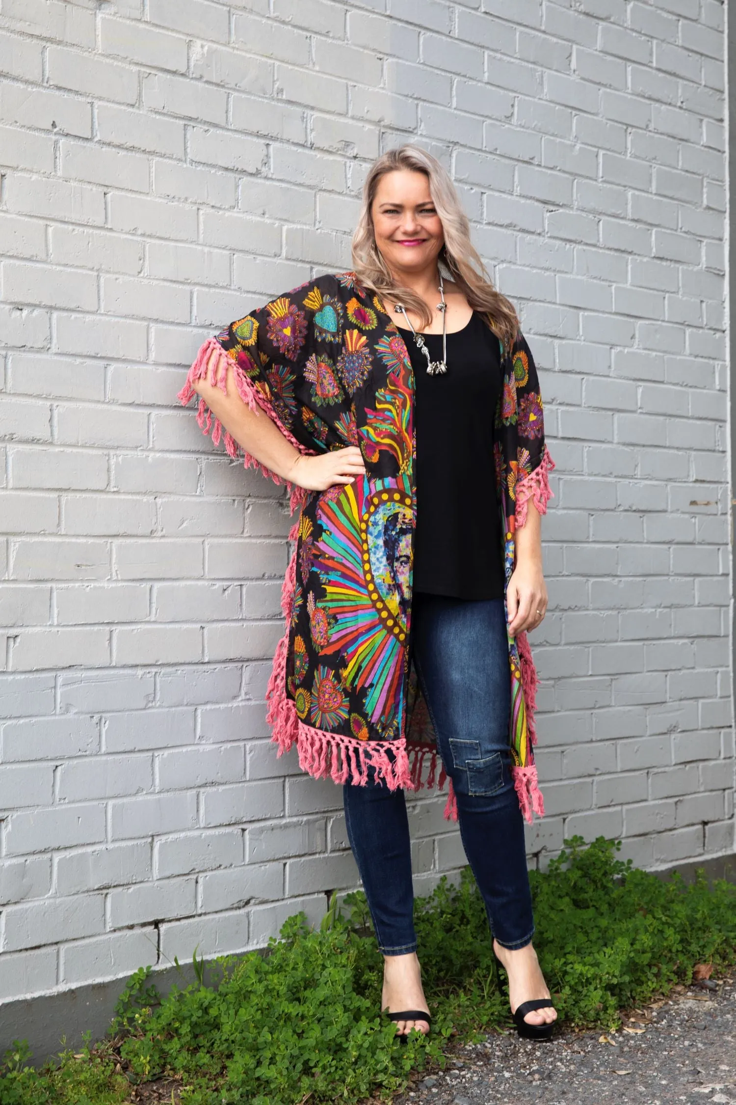 Barok Paris - S23238 Print Kimono