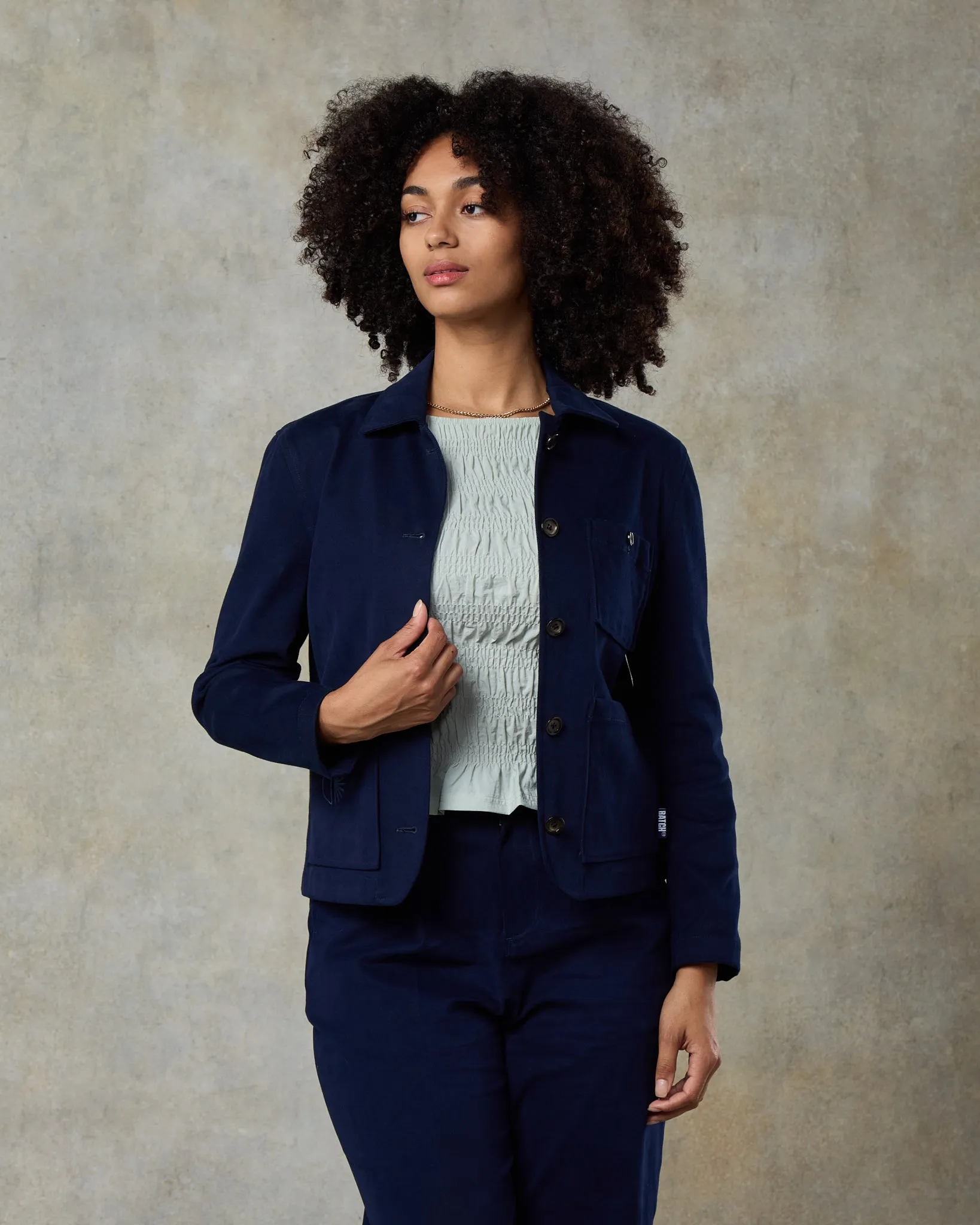 Batch 06 - Womens Pacific Blue Cotton Suit