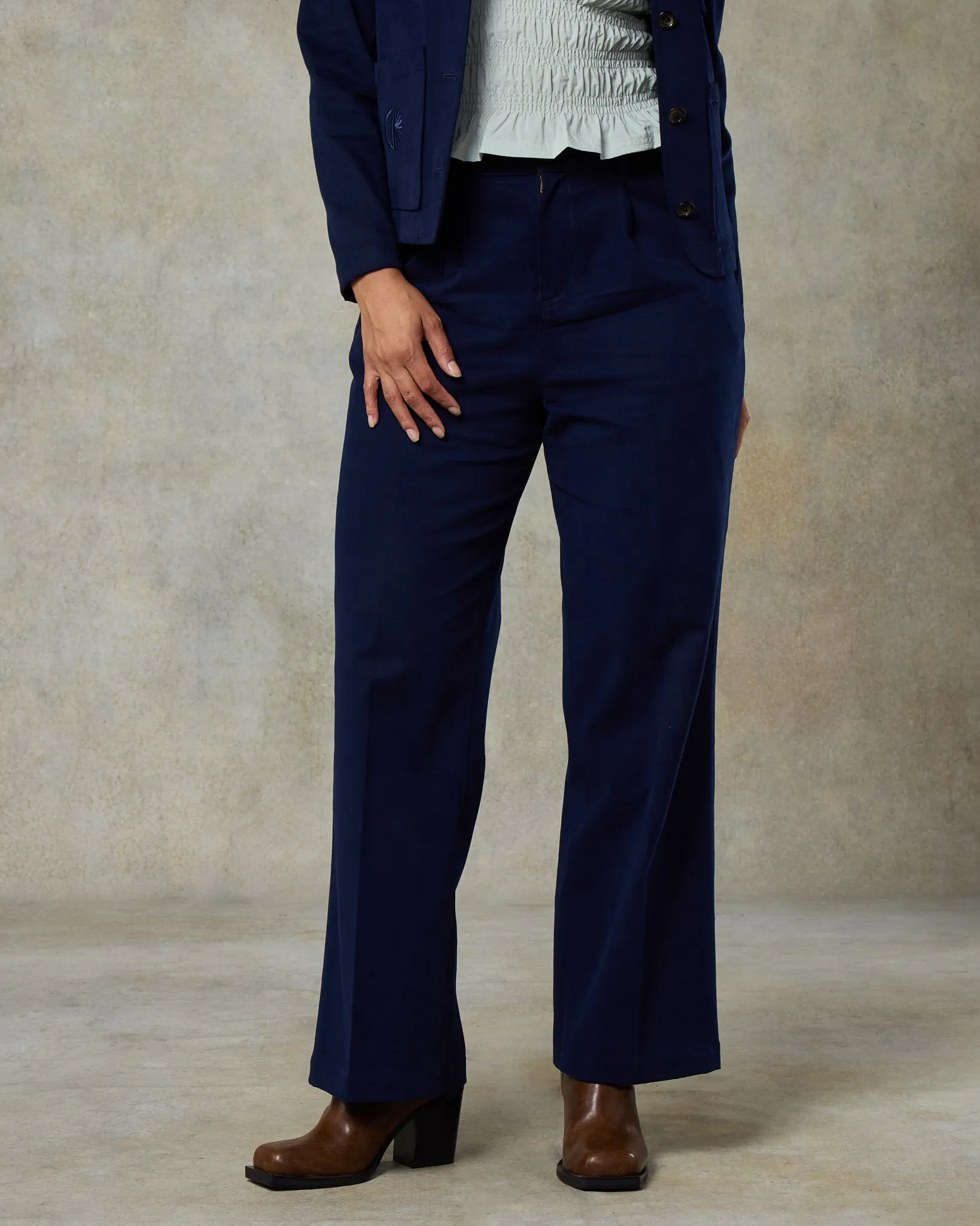 Batch 06 - Womens Pacific Blue Cotton Suit