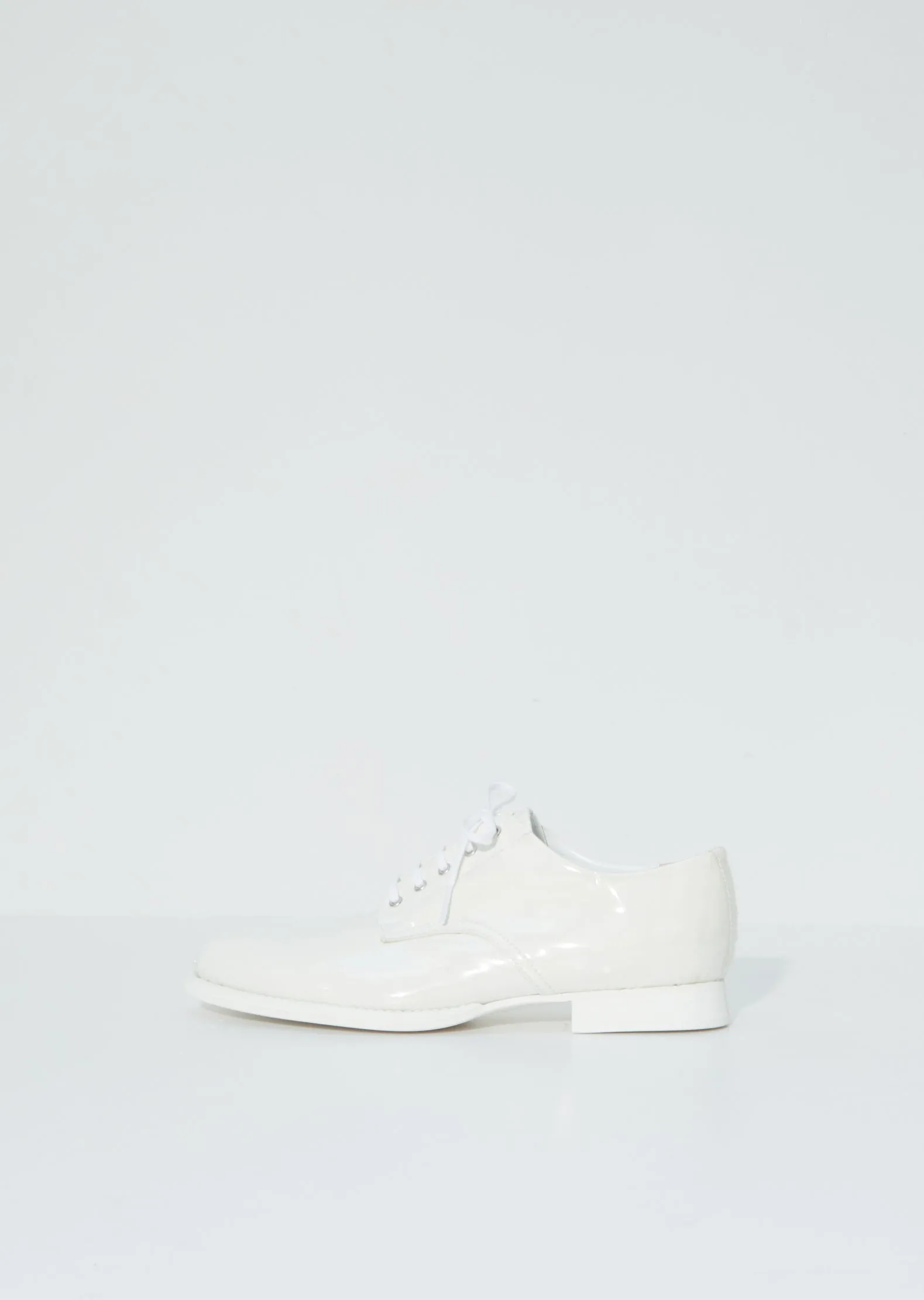 Clear / White PVC Oxfords