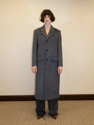 Dunst 2-Way 3 Button Coat, Charcoal Grey