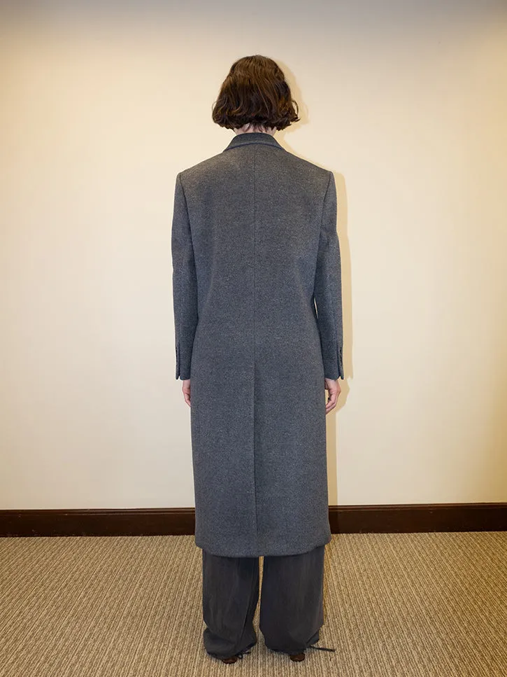 Dunst 2-Way 3 Button Coat, Charcoal Grey