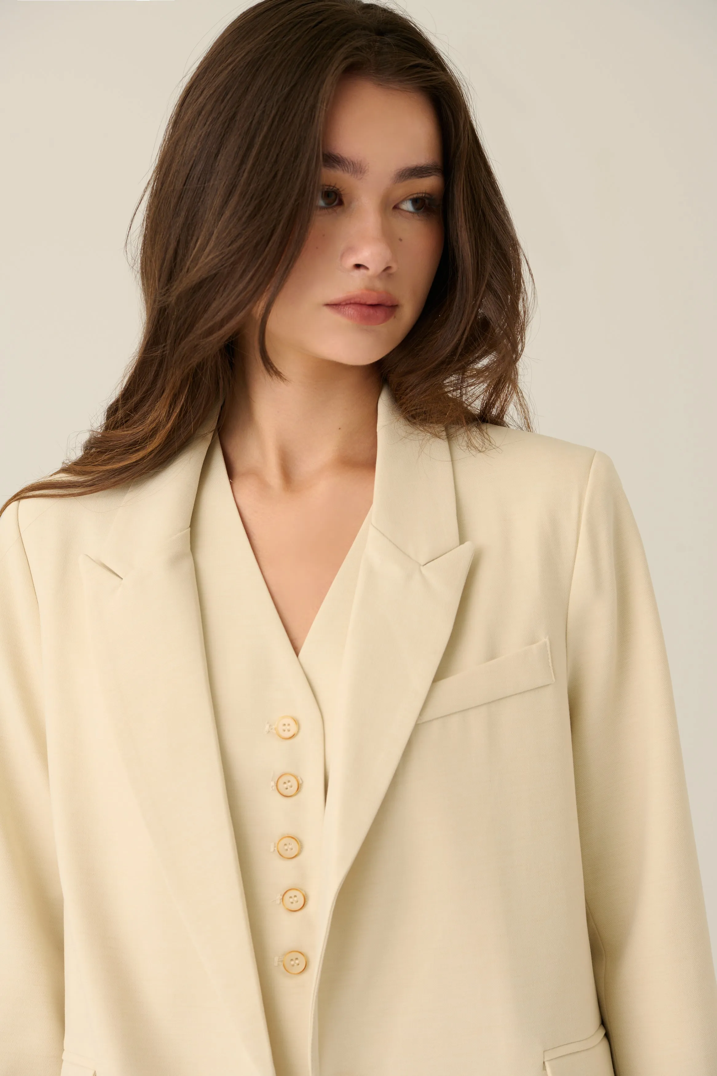 Enchanté elegant blazer in beige