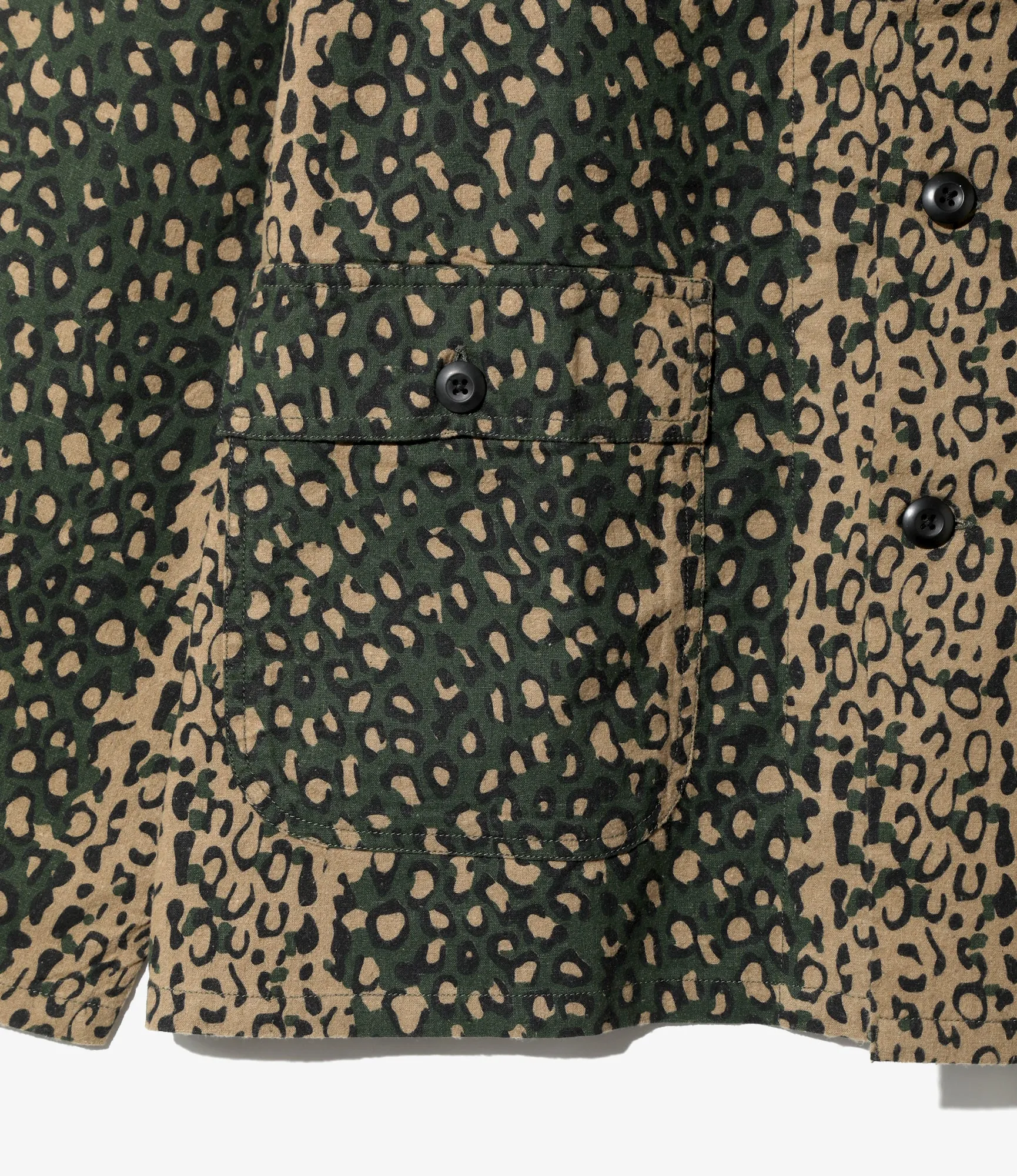 Flannel Hunting Shirt – Leopard Print