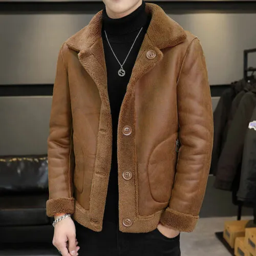 Fleece Parka Reversible Furr Coat Men