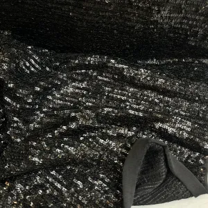 Galaxy Black Sequin Jersey