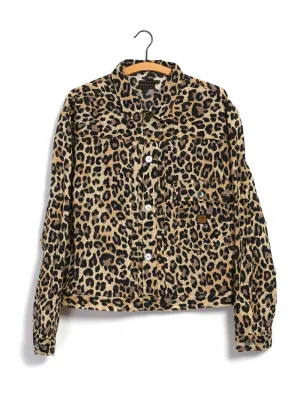 GAUZE 1st JKT | Lightweight Shirt Jacket | Leopard