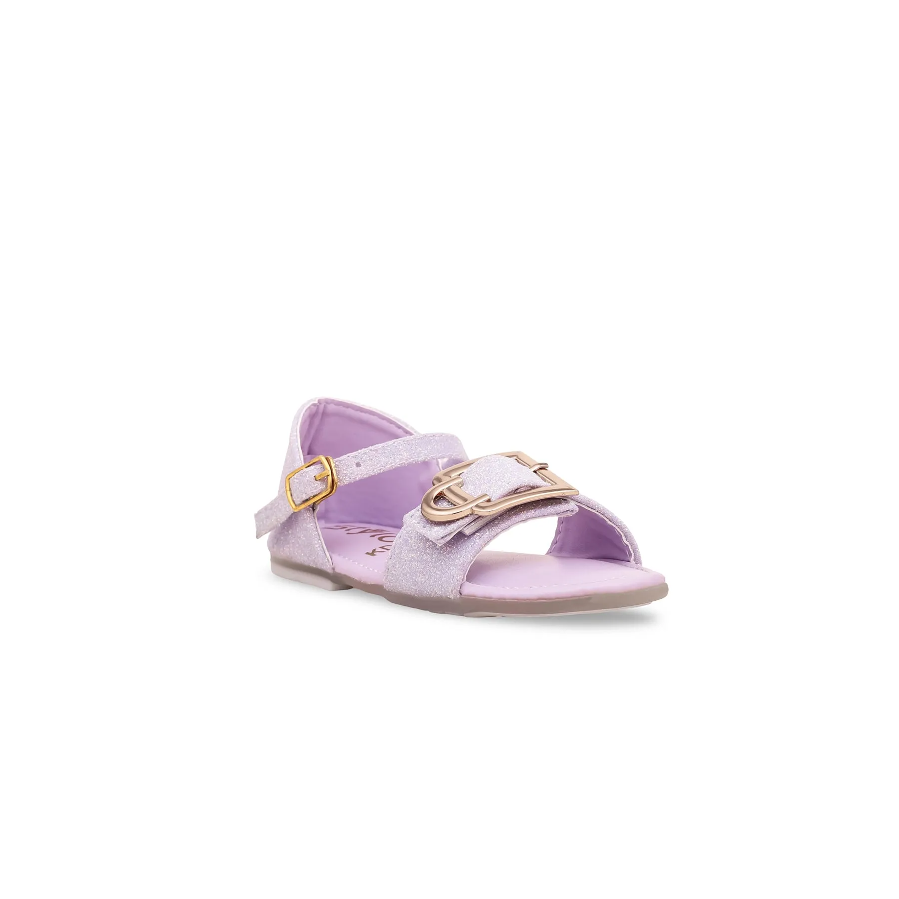 Girls Purple Formal Sandal KD9628