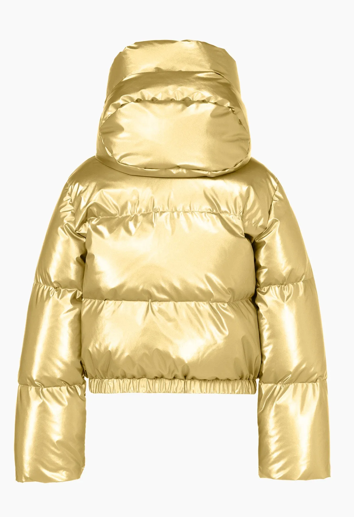 Goldbergh Oceane Down Ski Jacket in Gold