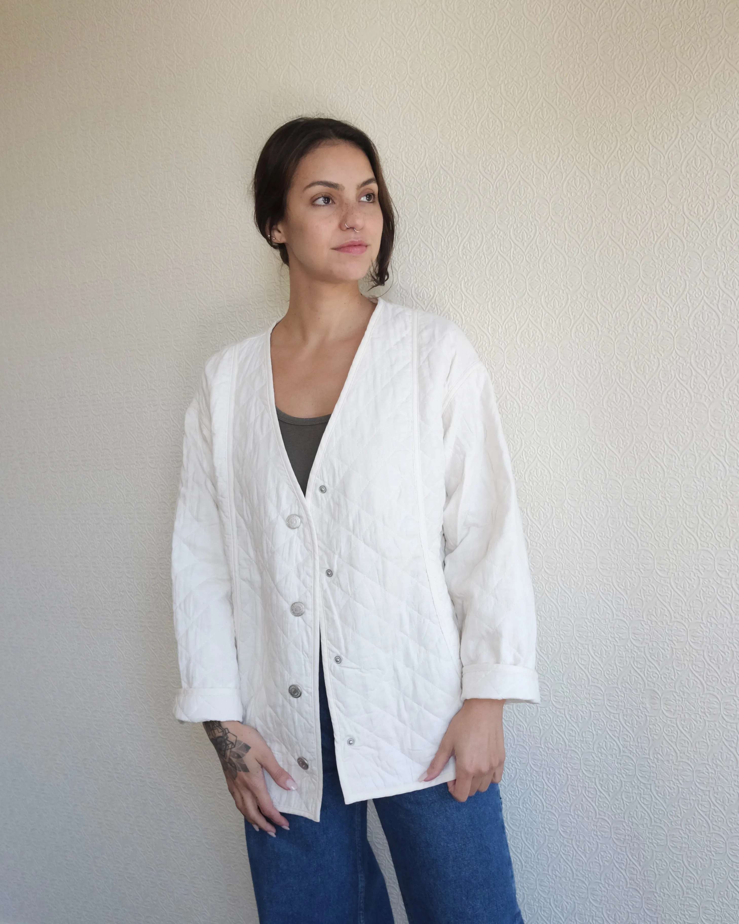 Harlow Jacket, Ecru