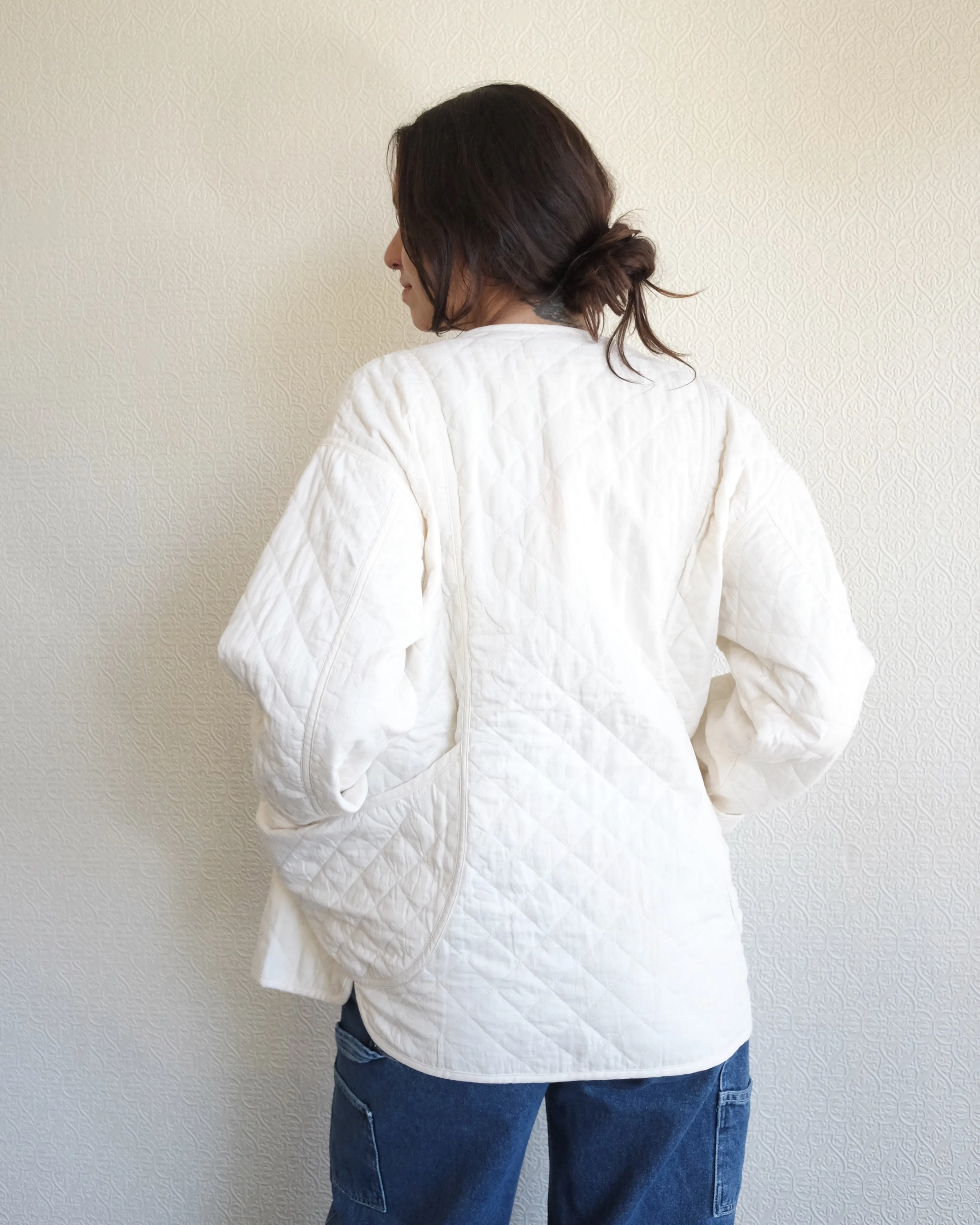 Harlow Jacket, Ecru