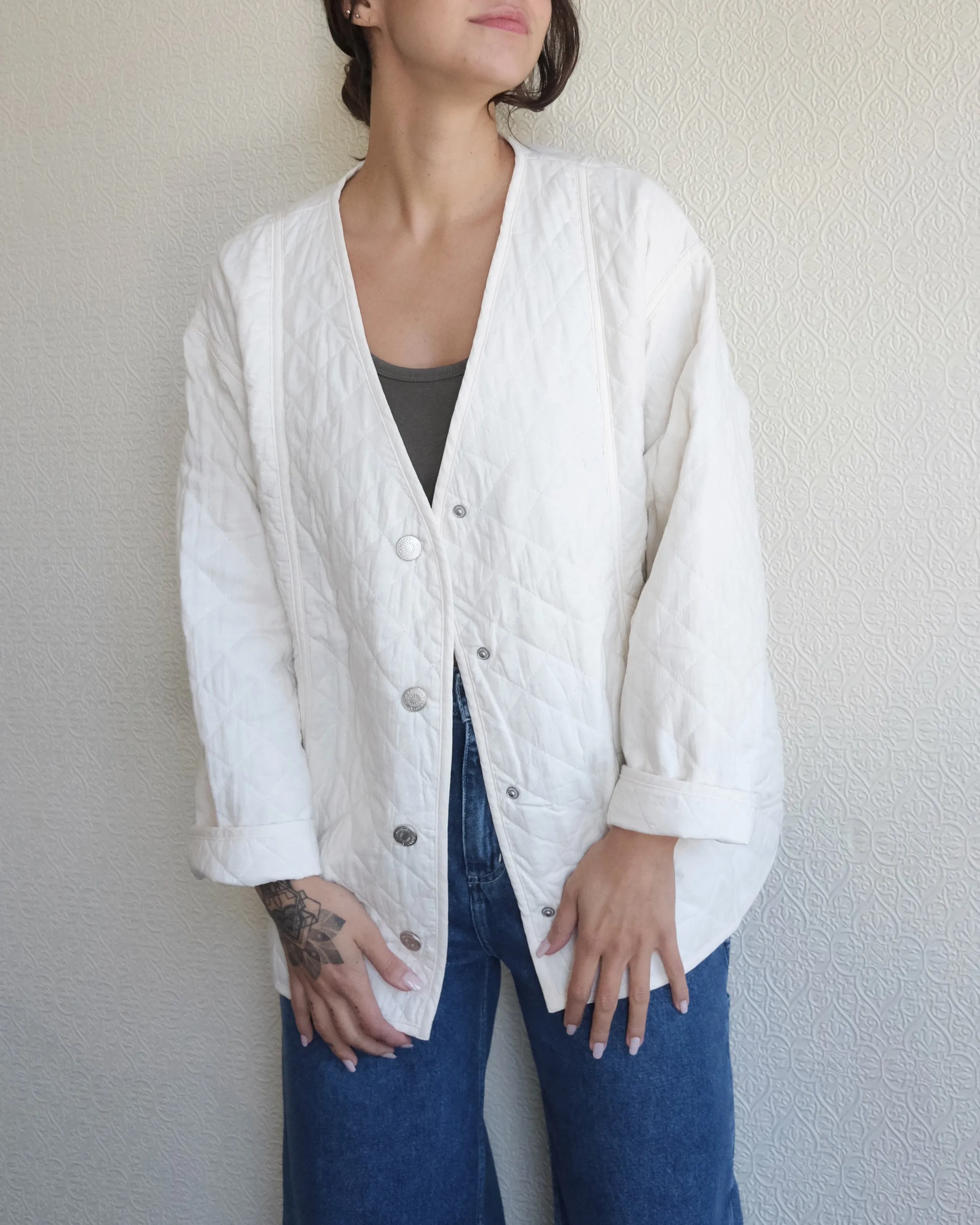 Harlow Jacket, Ecru