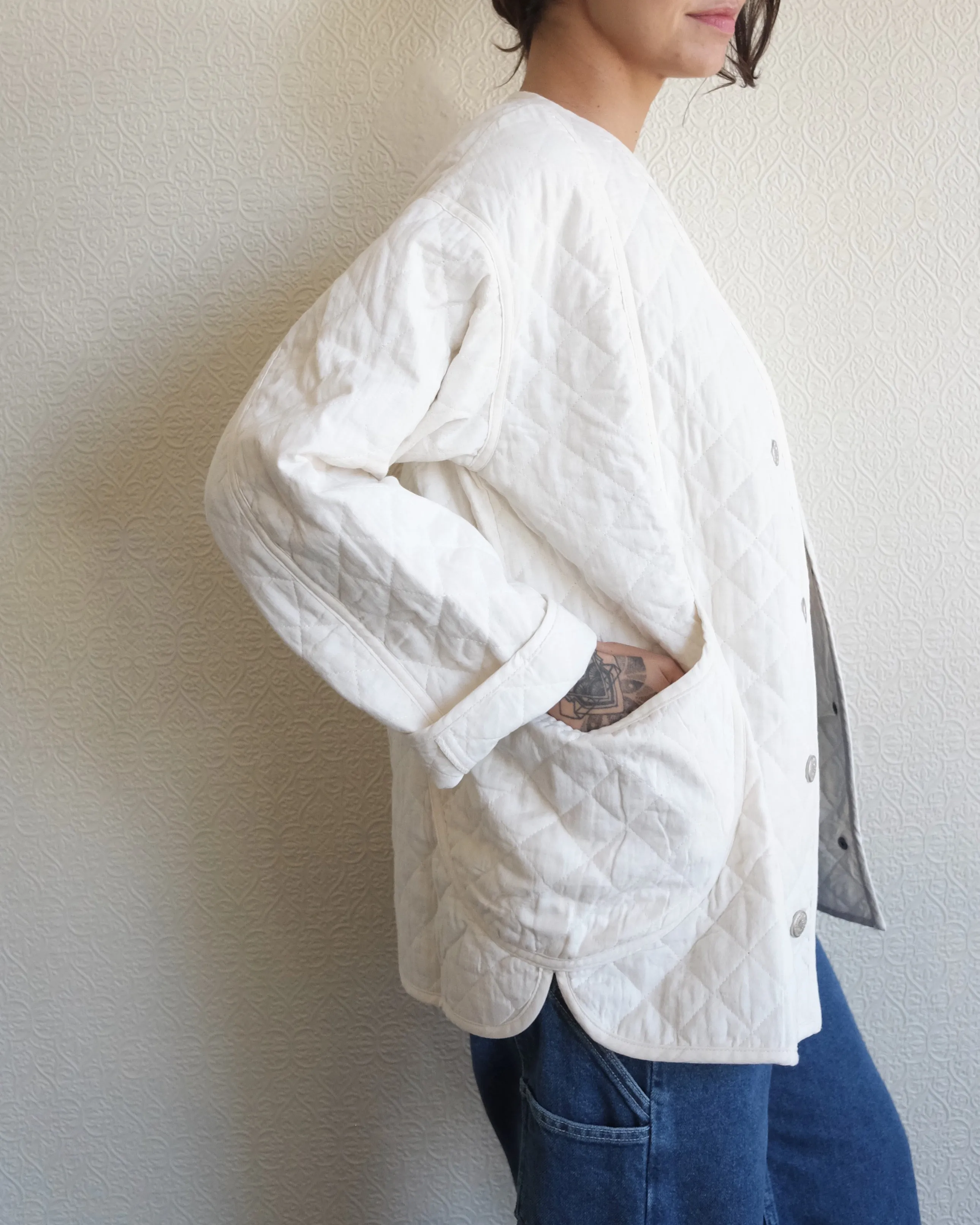 Harlow Jacket, Ecru