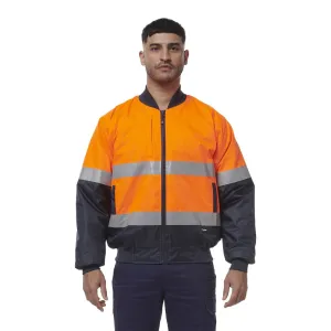 King Gee Hi Vis Reflective Bomber Jacket (K55032)