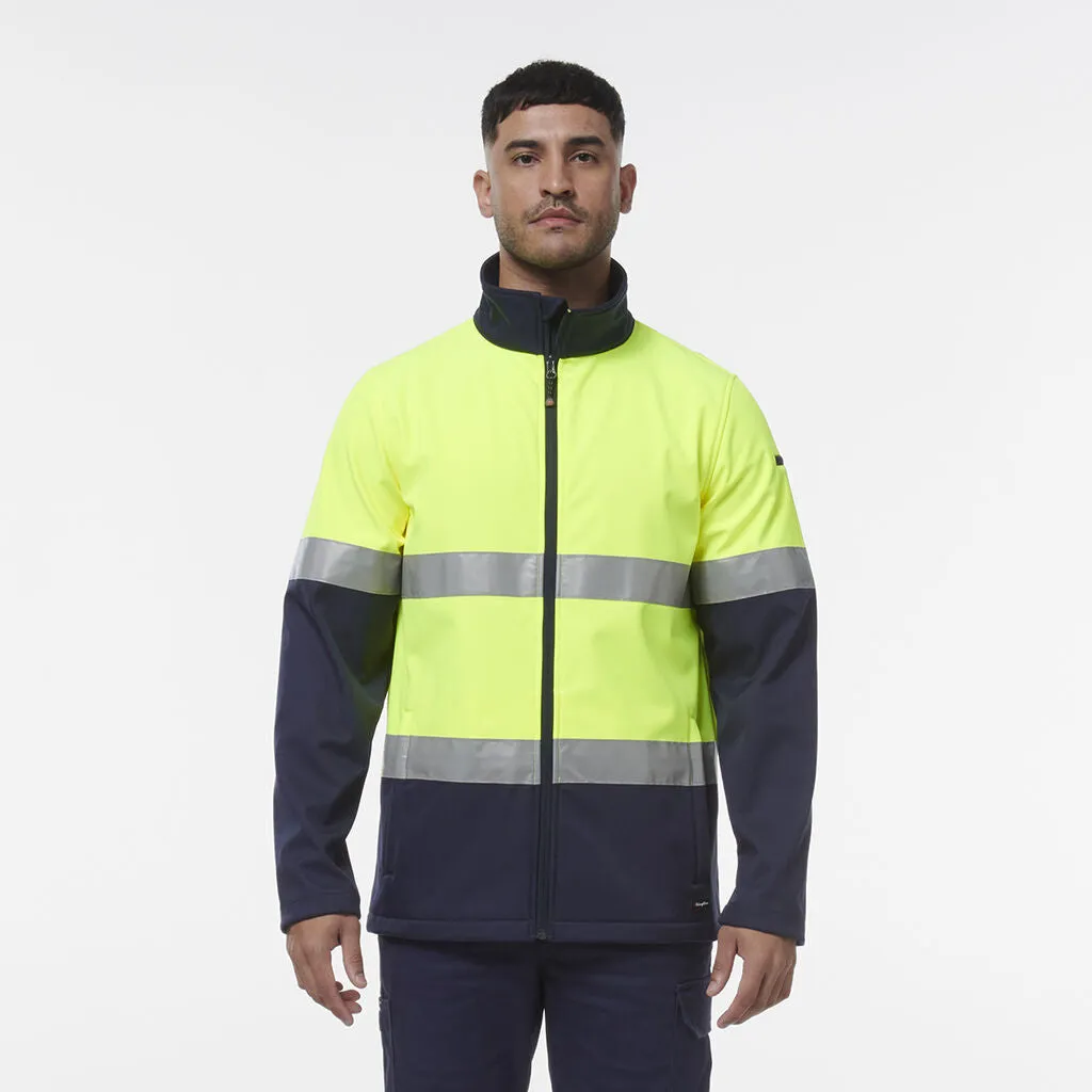 King Gee Reflective Spliced Softshell Jacket (K55034)