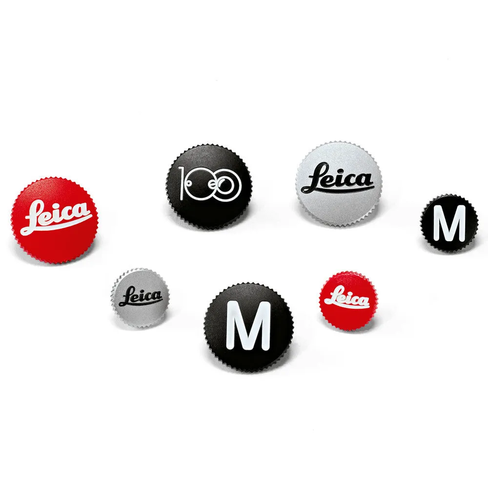 Leica Soft Release Button, 8mm, Red