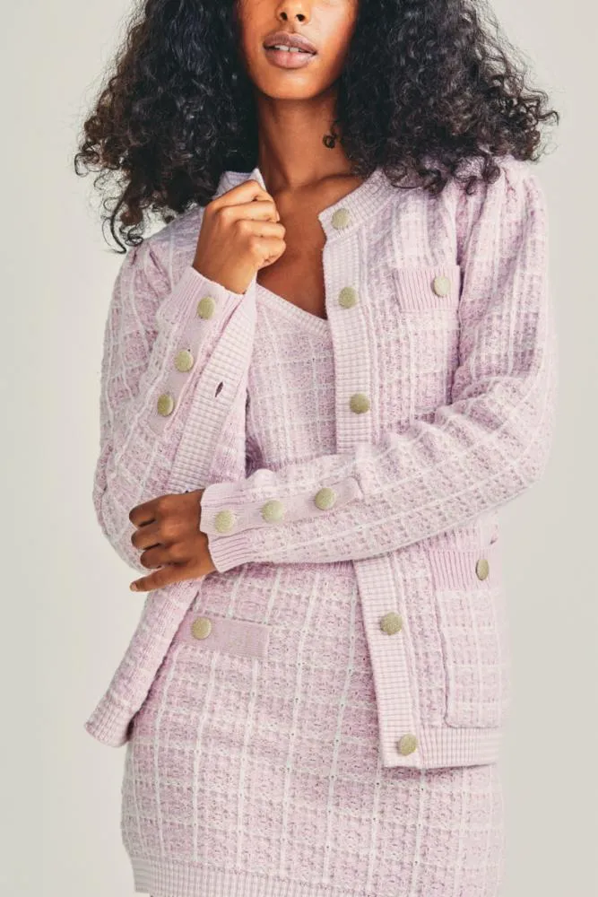 Love Shack Fancy - Rollins Jacket in Pink Winds