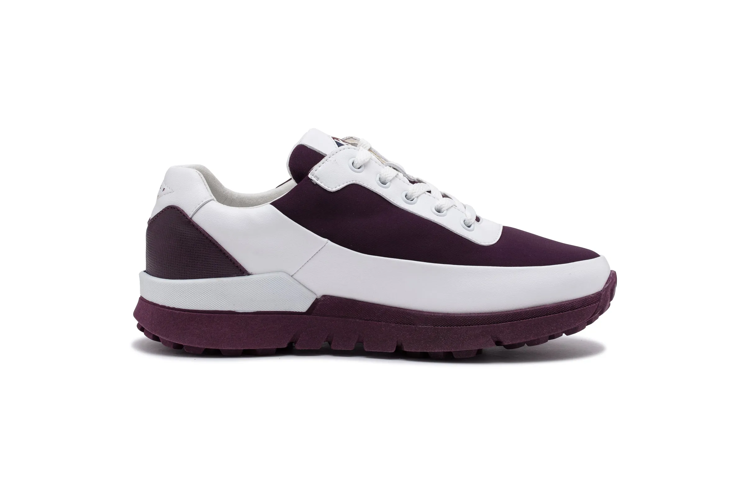 Master Lady 03 - White|Purple   Women's Golf Shoes ML003 20