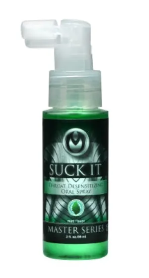 Master Series Suck It Deep Throat Spray