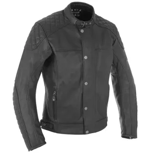 Oxford Hampton Classic Leather Jacket - Black