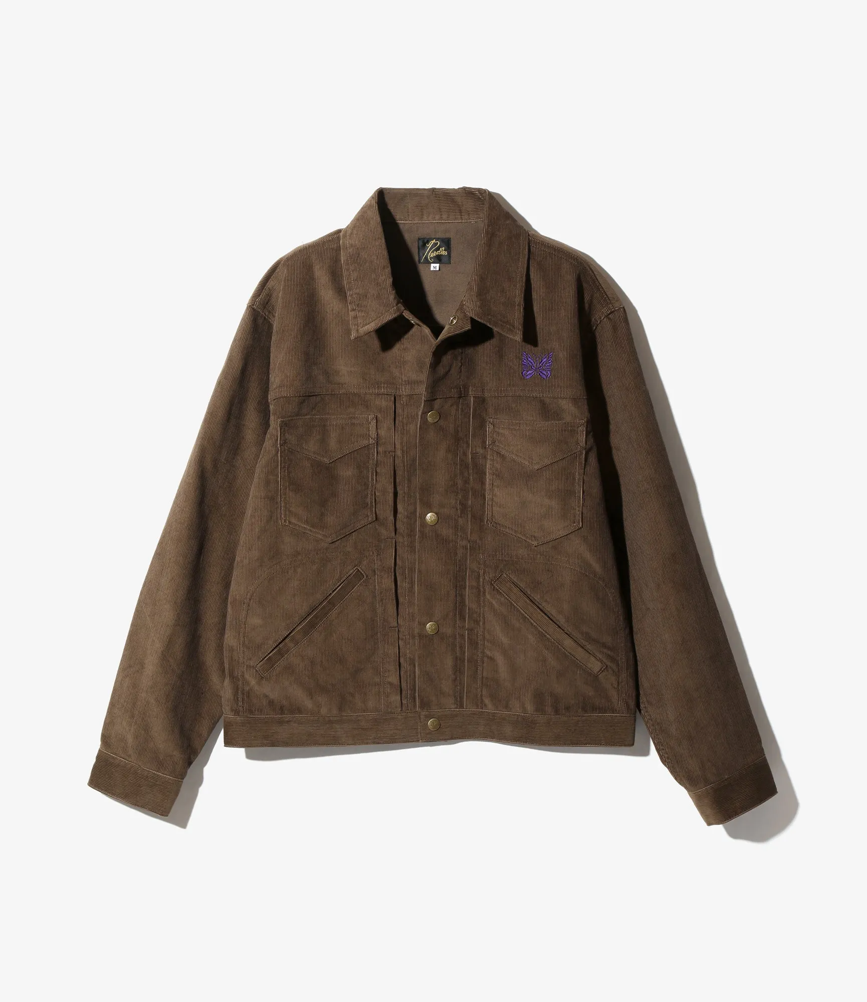 Penny Jean Jacket – Brown 14W Corduroy