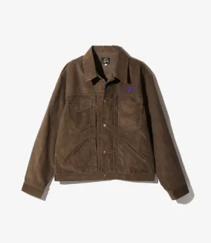 Penny Jean Jacket – Brown 14W Corduroy