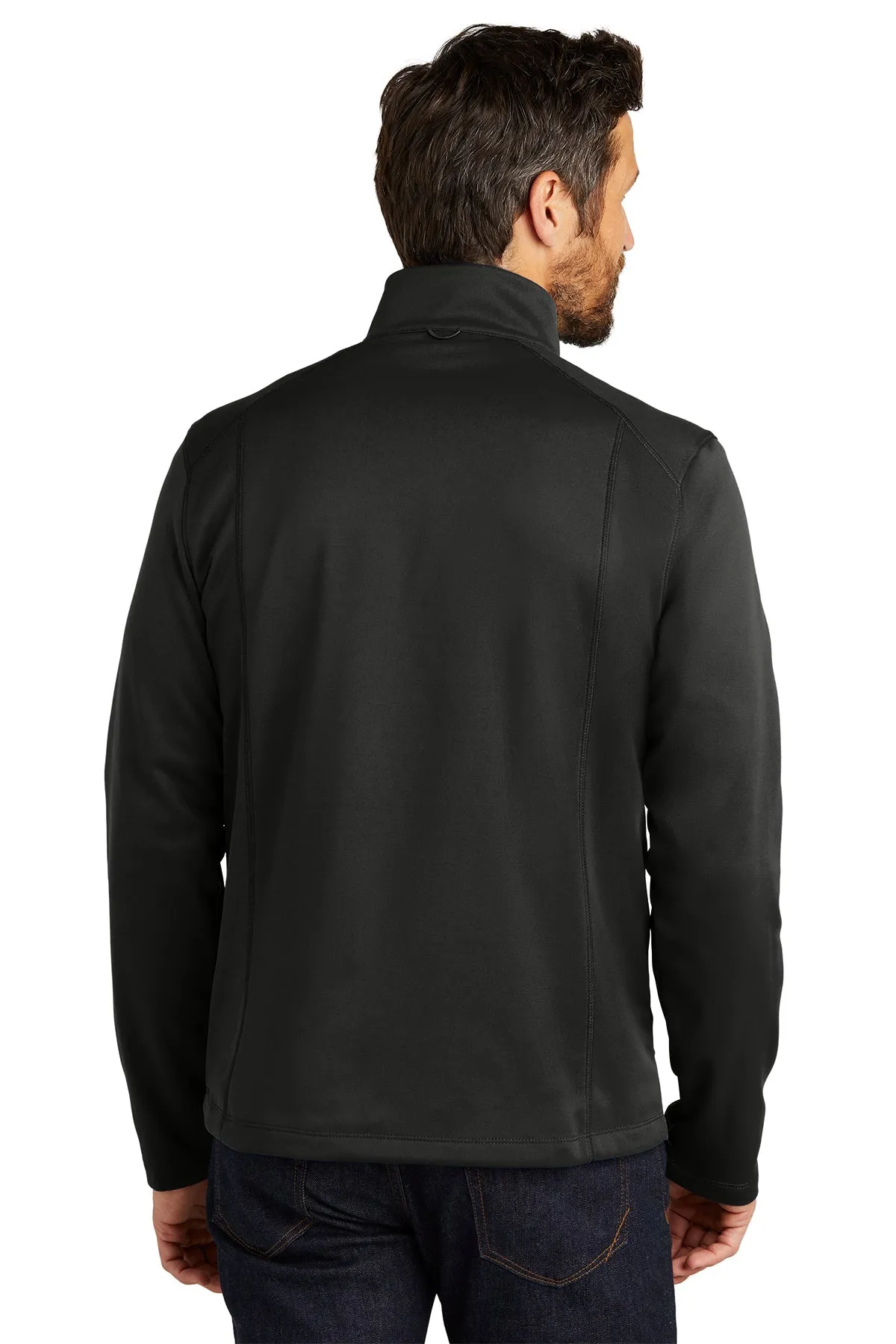 Port Authority Collective Smooth Fleece Customized Jackets, Deep Black