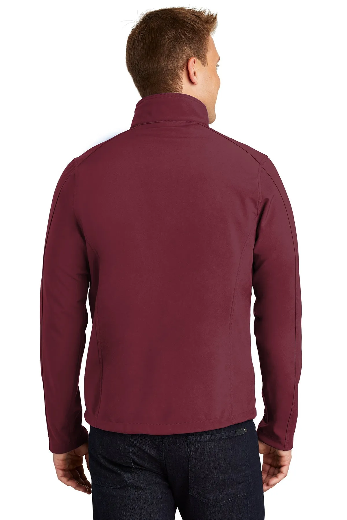 Port Authority Core Soft Shell Customized Jackets, Maroon