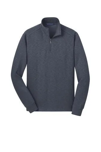 Port Authority® Slub Fleece 1/4-Zip Pullover