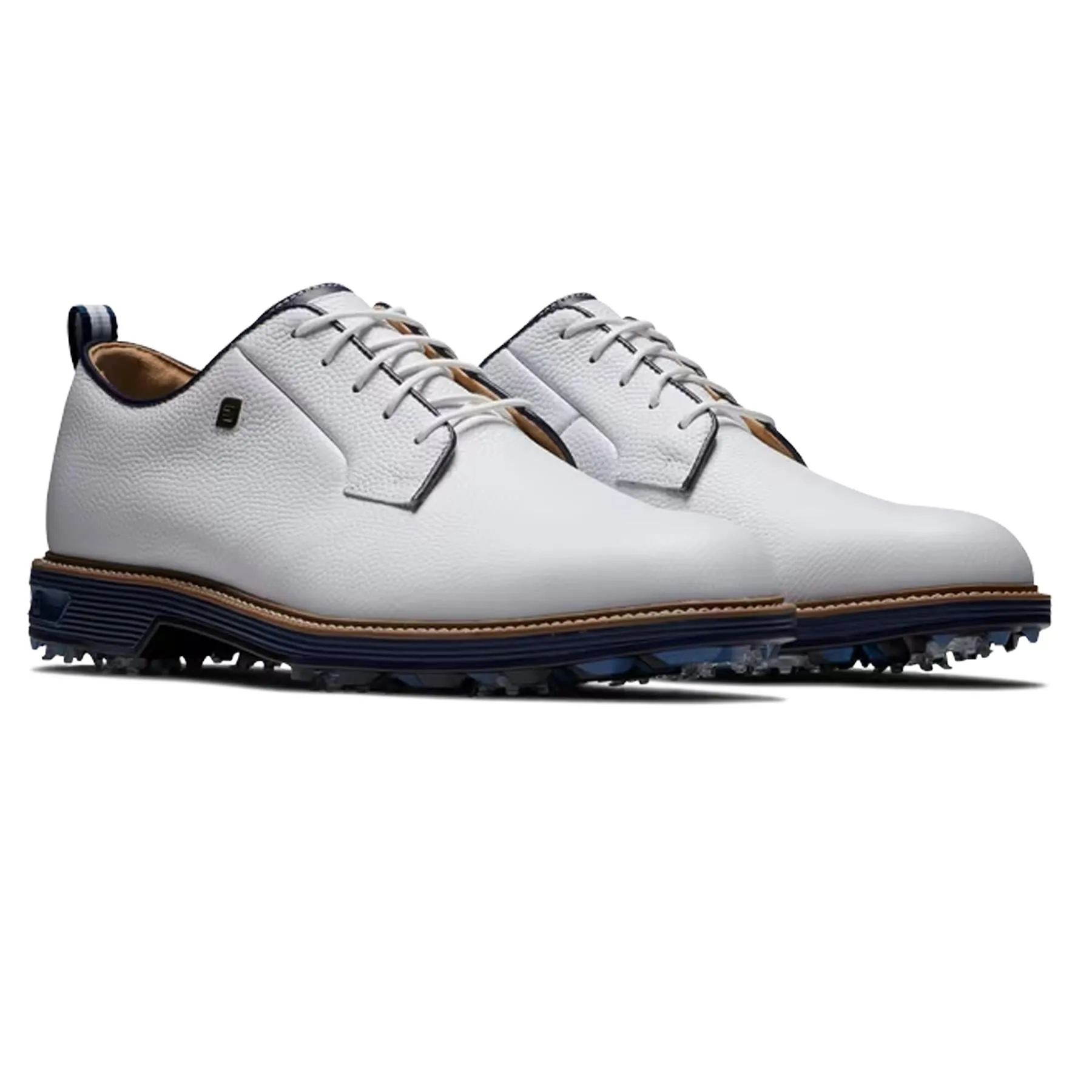 Premiere Series Field Cleated Golf Shoes White/Navy - 2025