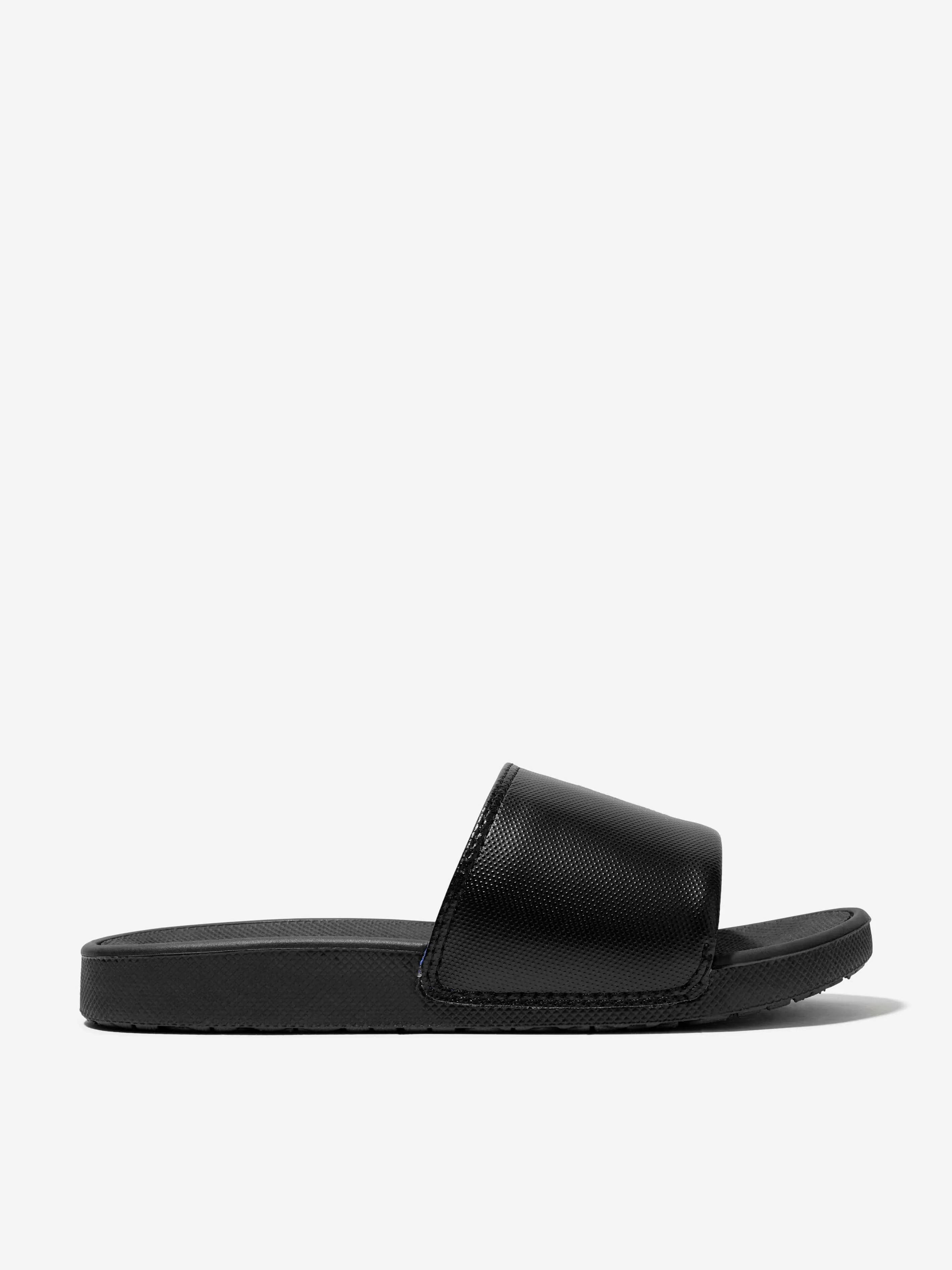 Ralph Lauren Boys Cayson II Sliders in Black