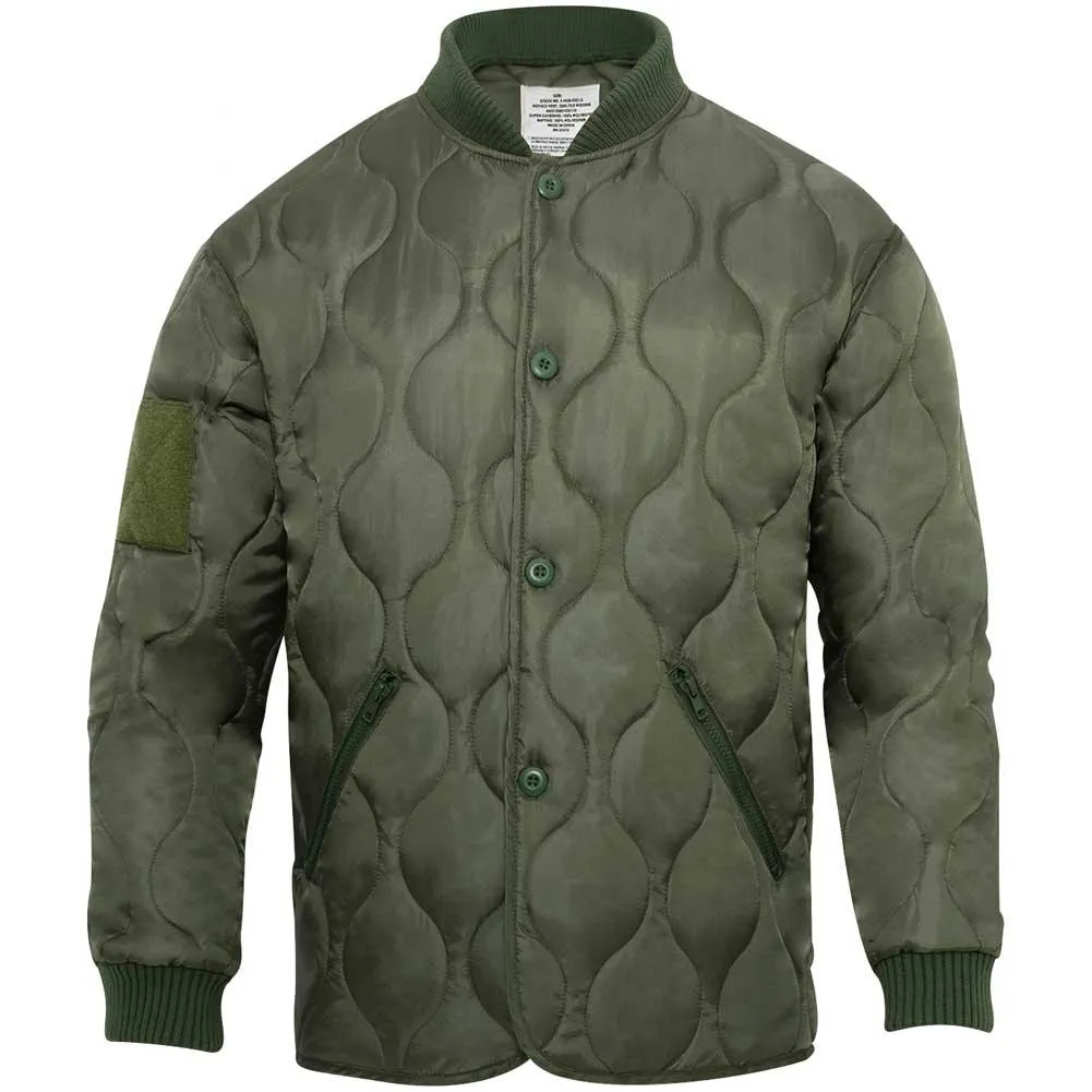 Rothco Mens Nylon Quilted Woobie Jacket