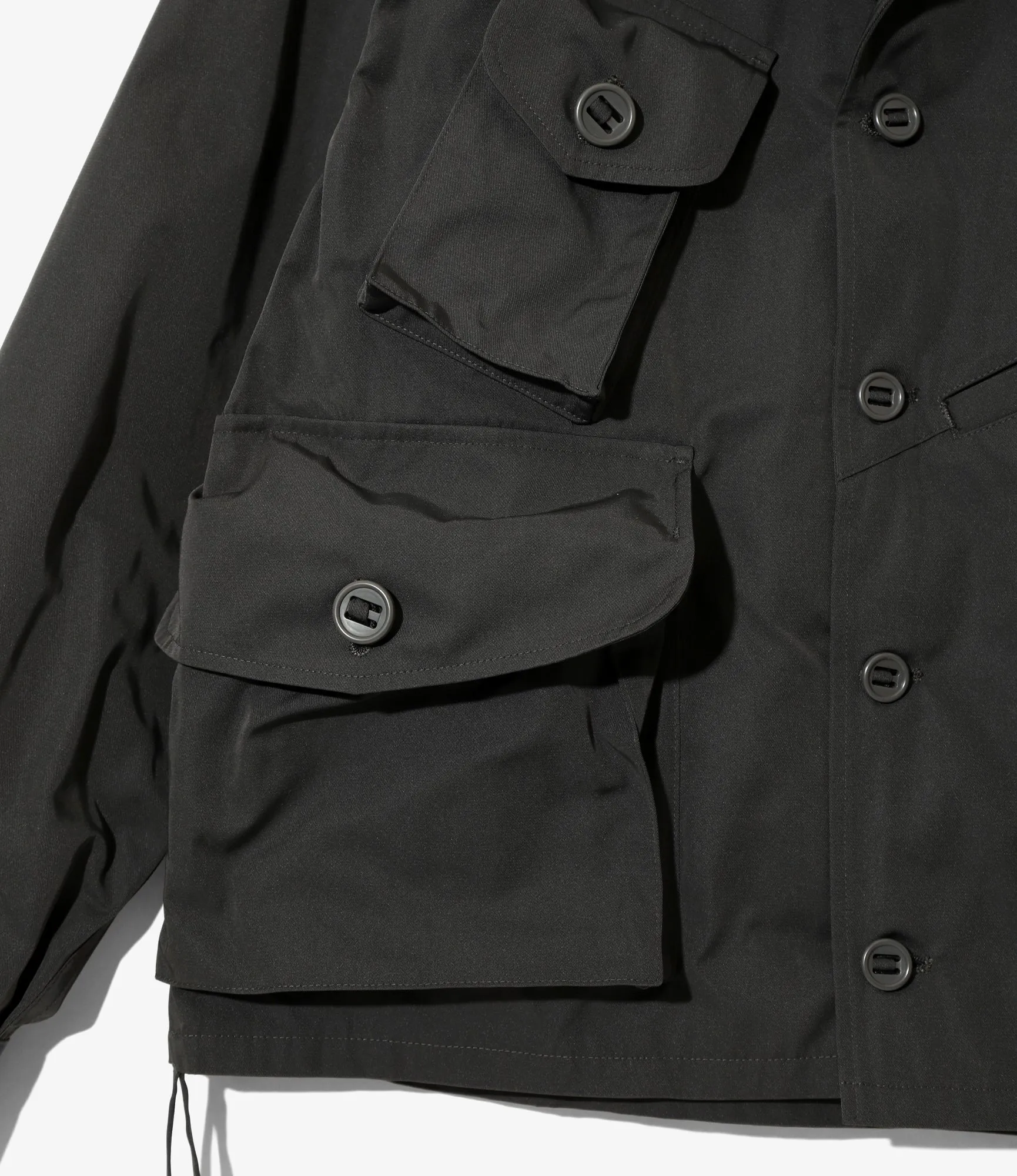 Tenkara Shirt - Poly Gabardine - Charcoal