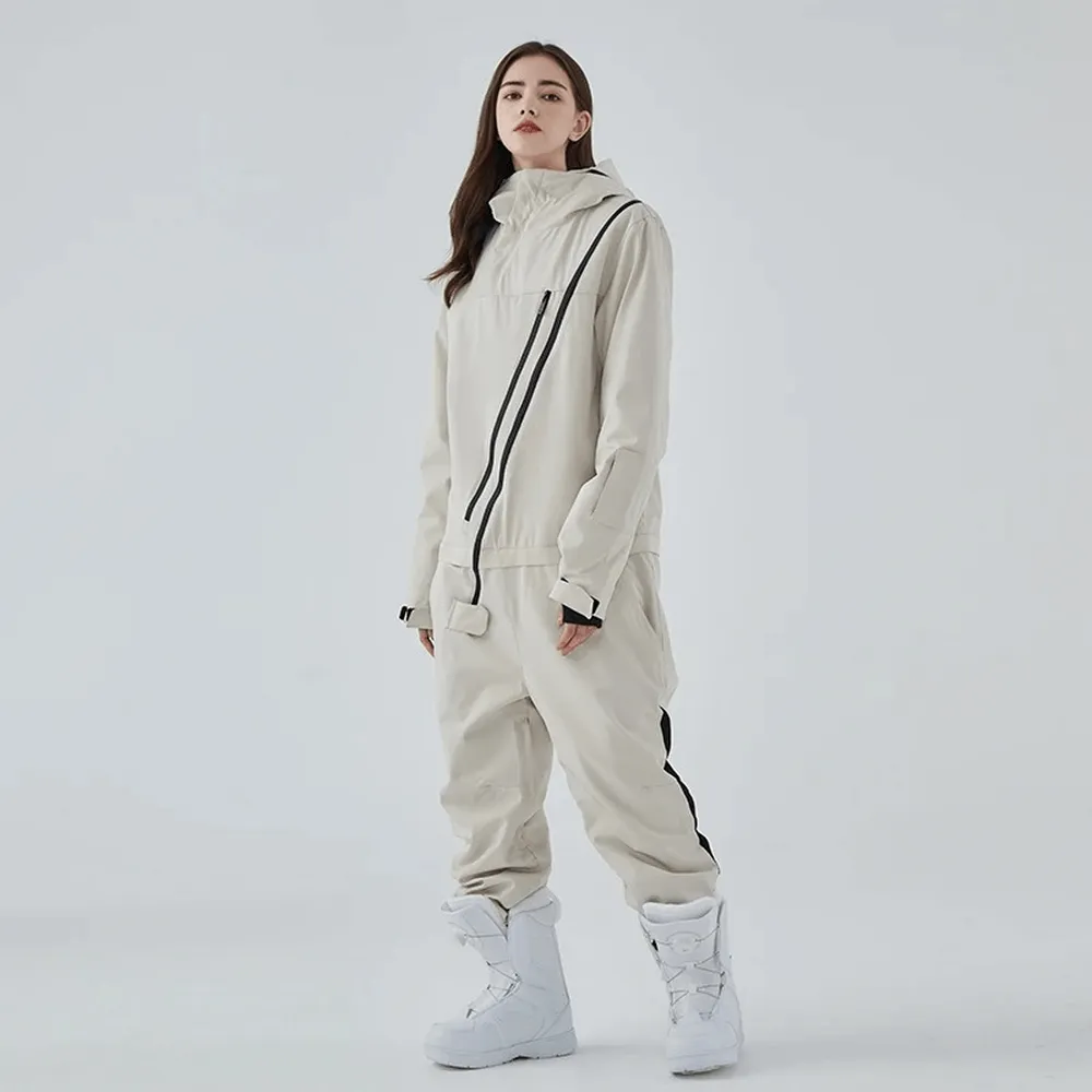 Unisex Cotton One-Piece Warm Ski Suit - SF2064