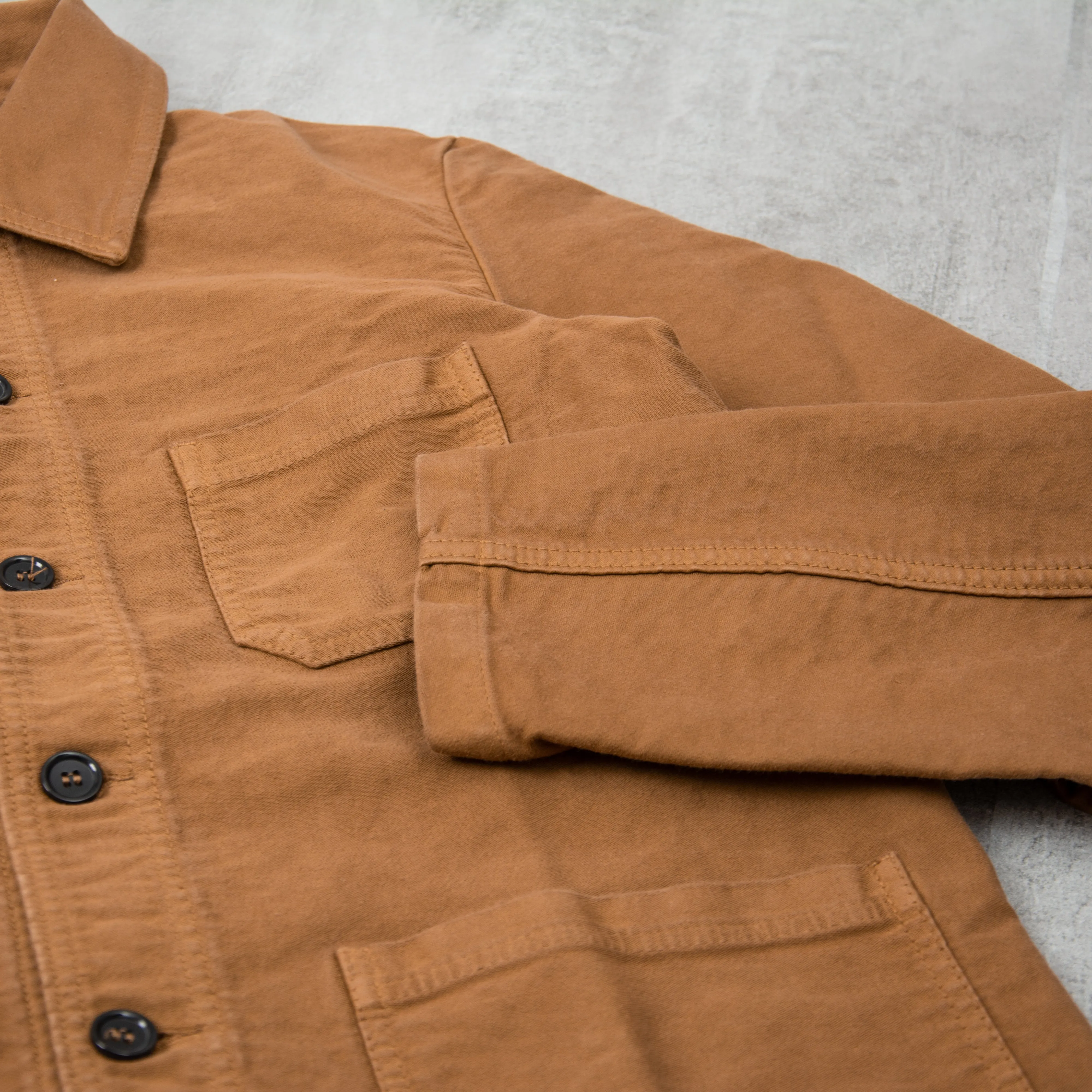 Vetra Moleskin Workwear Jacket 5C  - Sandy French