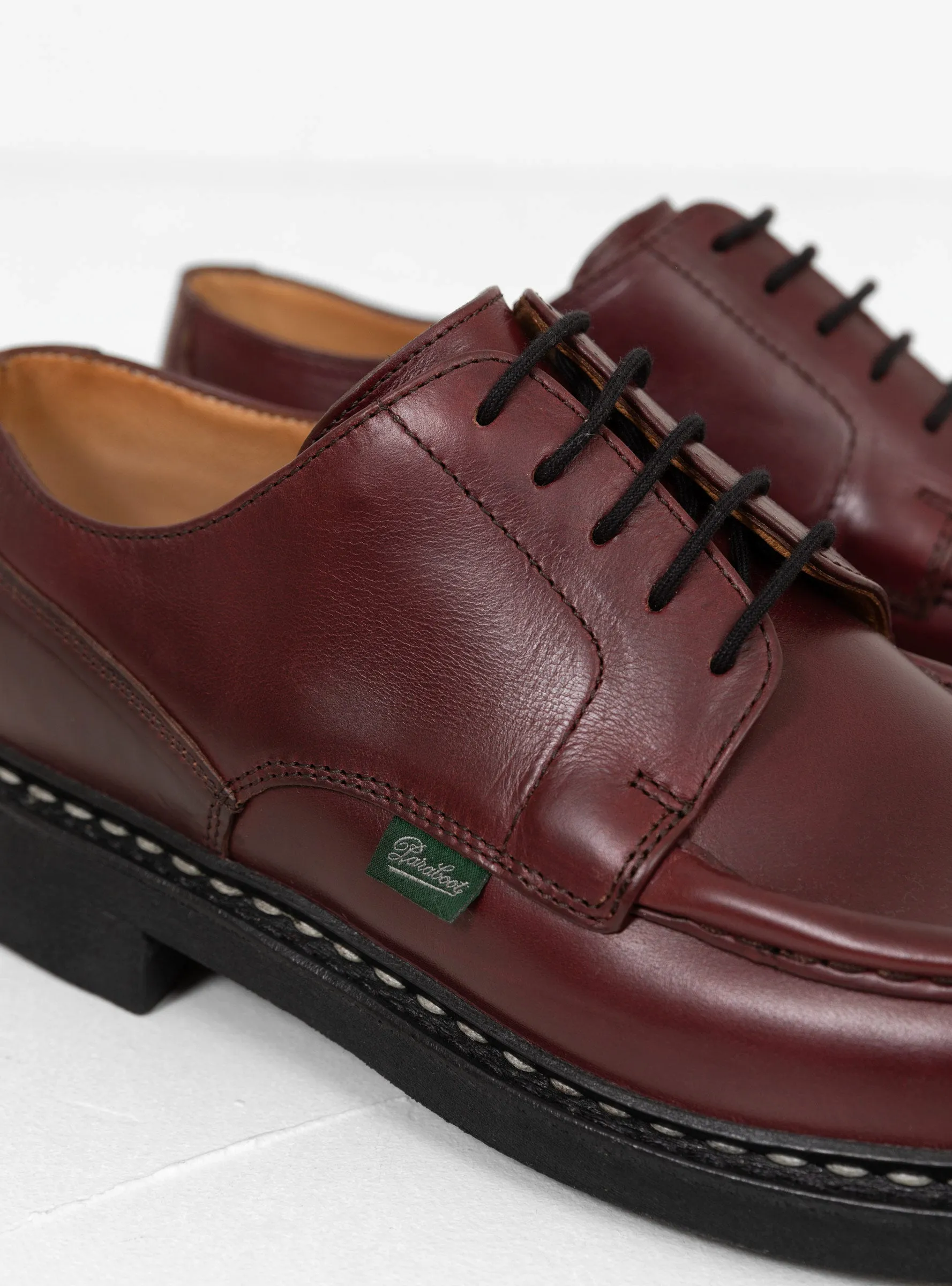 Villandry Shoe Burgundy Chromexcel Leather