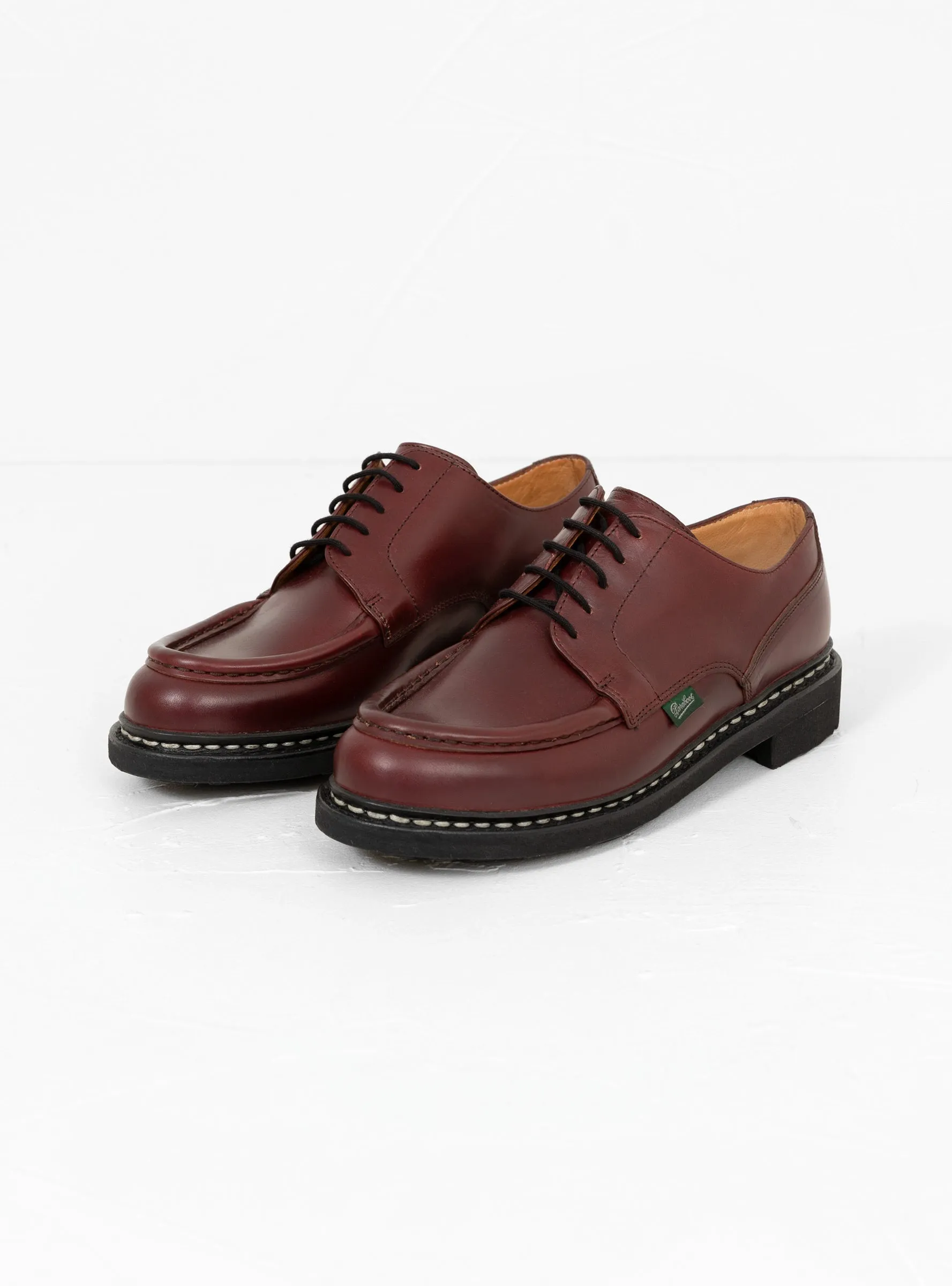 Villandry Shoe Burgundy Chromexcel Leather